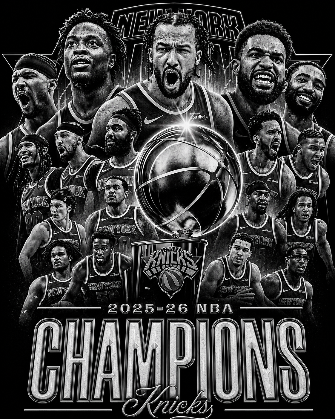 New York Knicks championship slate Rock