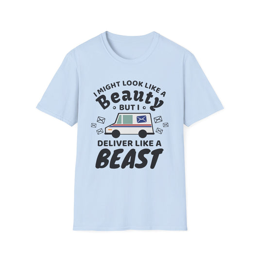 DELIVER LIKE A BEAST Unisex Softstyle T-Shirt