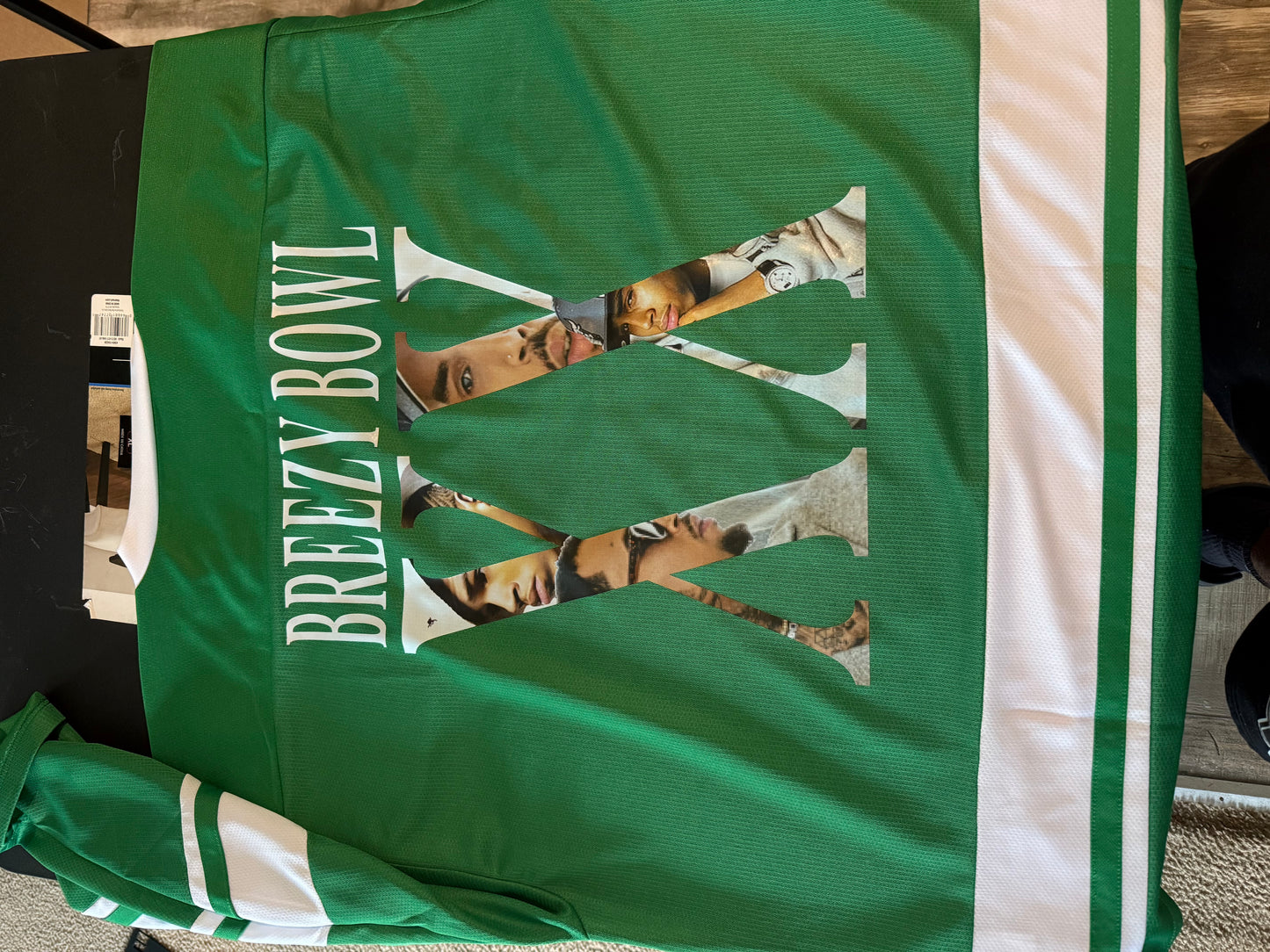 ADULT BREEZY BOWL HOCKEY JERSEY (green)