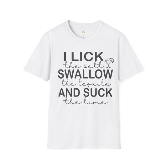 I lick the salt t-shirt plain CINCO