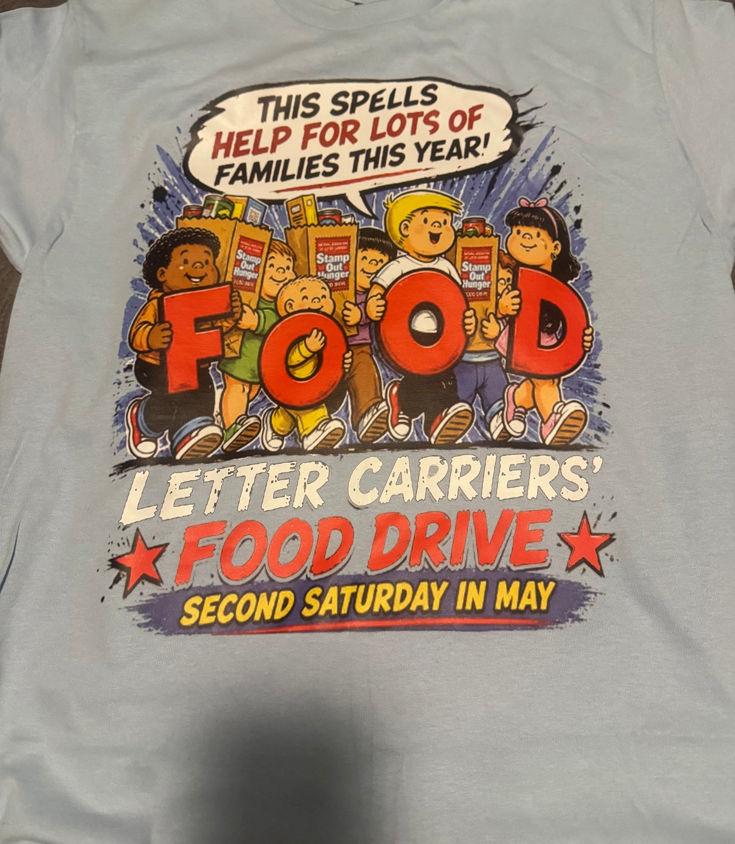 Food drive shirt