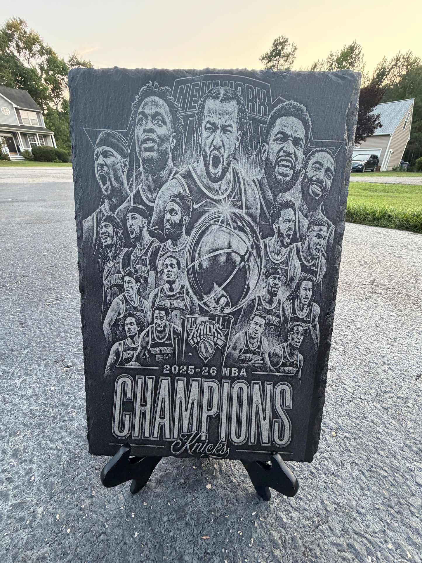 New York Knicks championship slate Rock