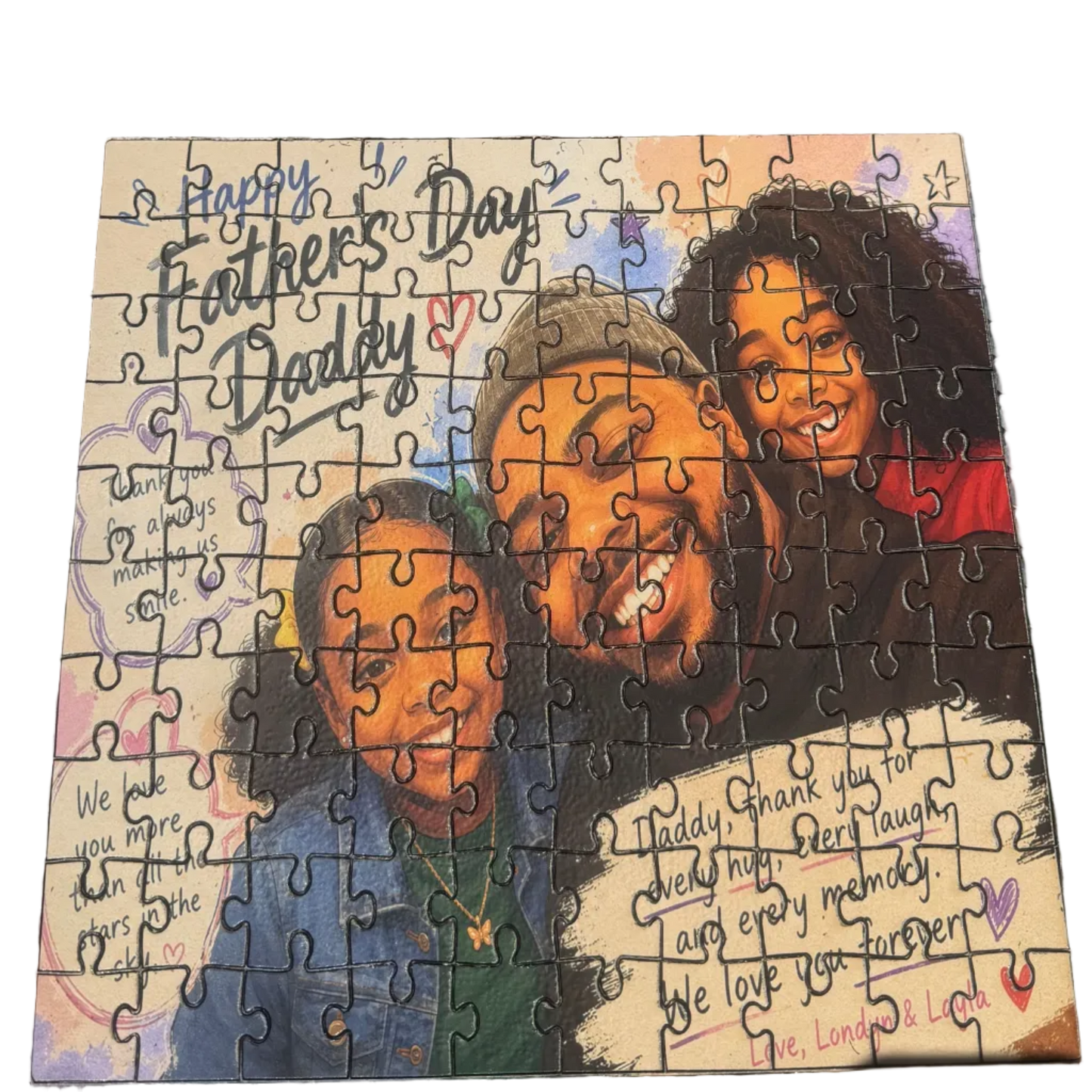Custom Fathers Day Puzzle