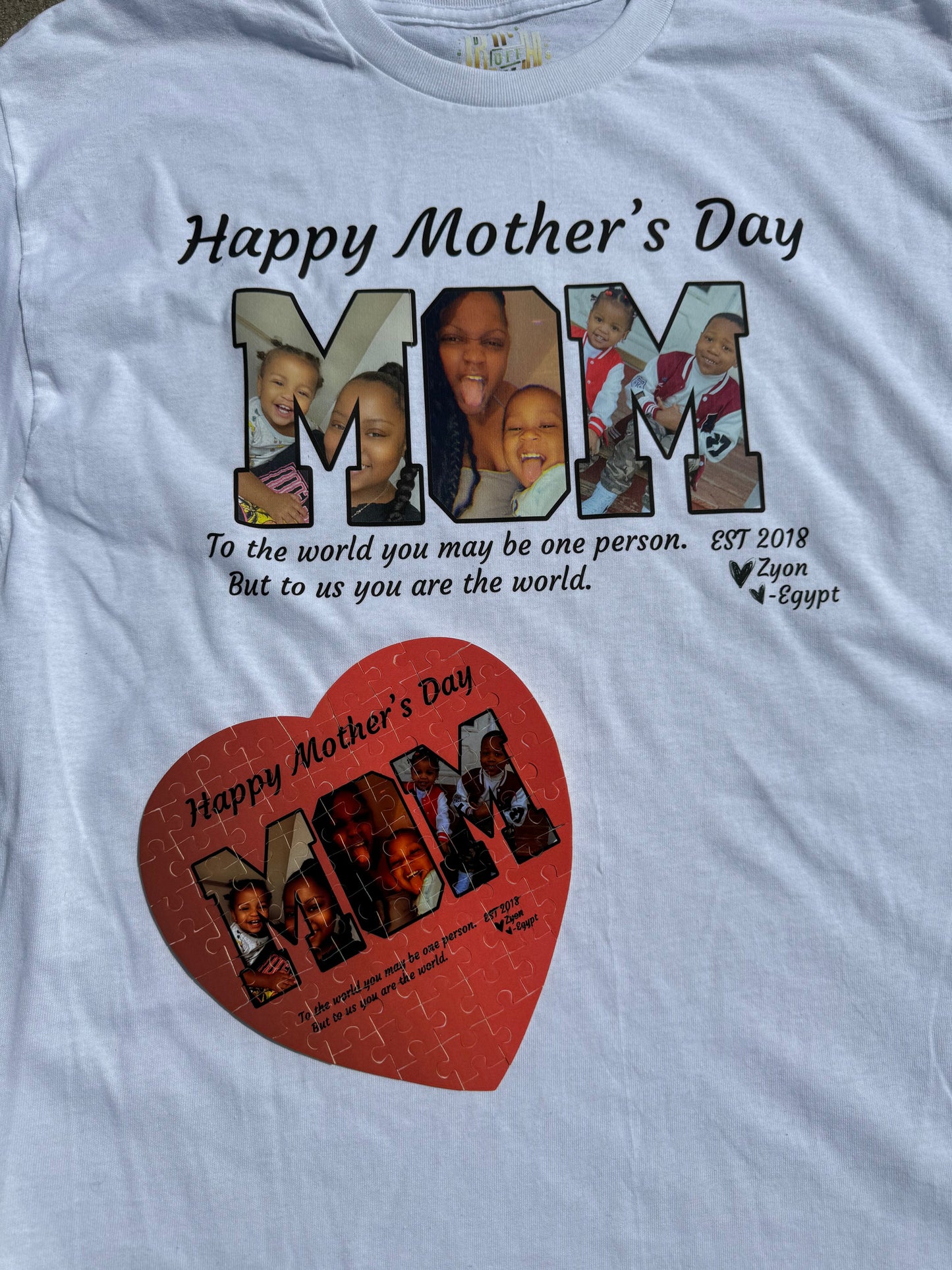 Mother’s Day (MOM) shirt only