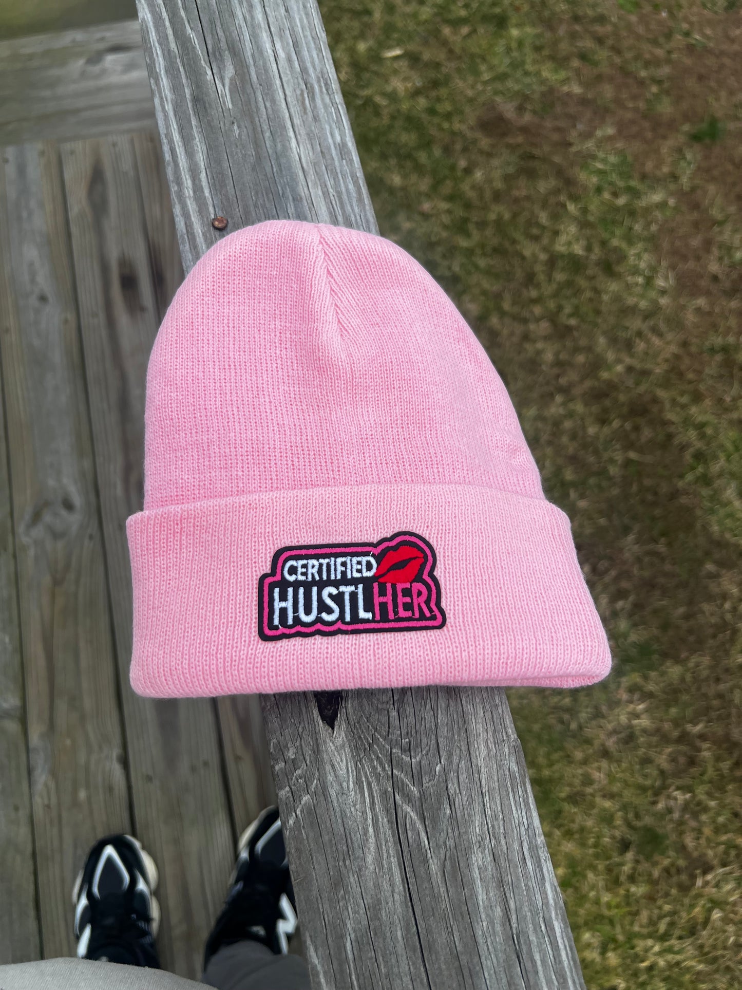 Certified hustlHER. Beanie