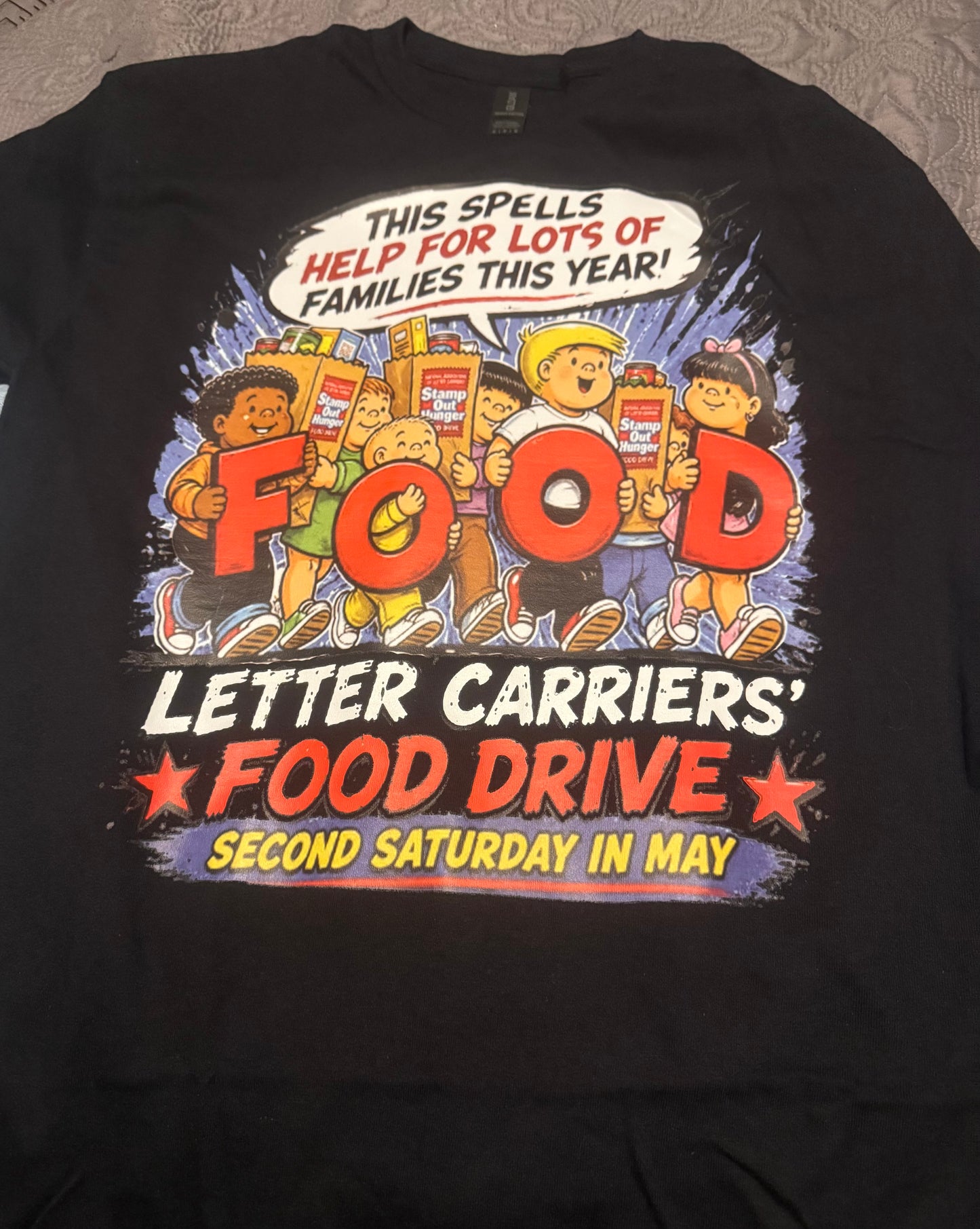 Food drive shirt