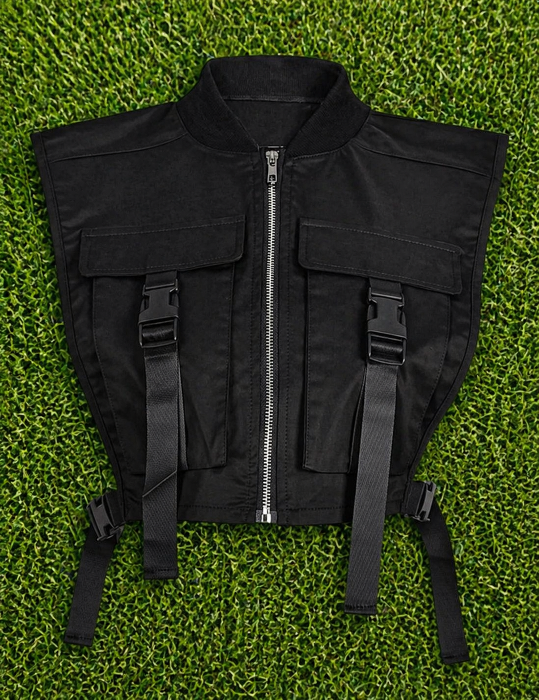 R&B biker vest Back ONLY!
